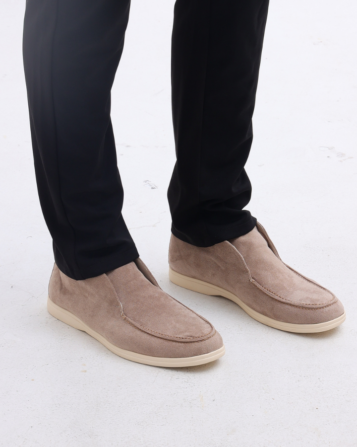 Carter | Old Money High Suede Loafers