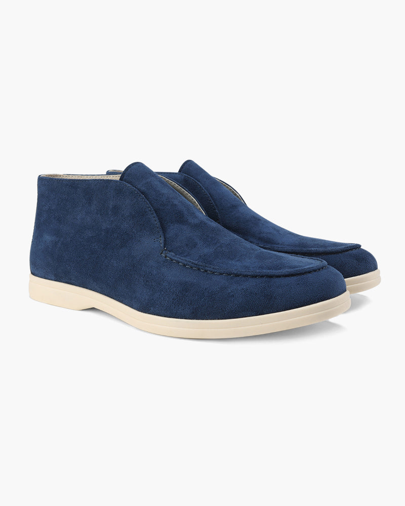 Carter | Old Money High Suede Loafers