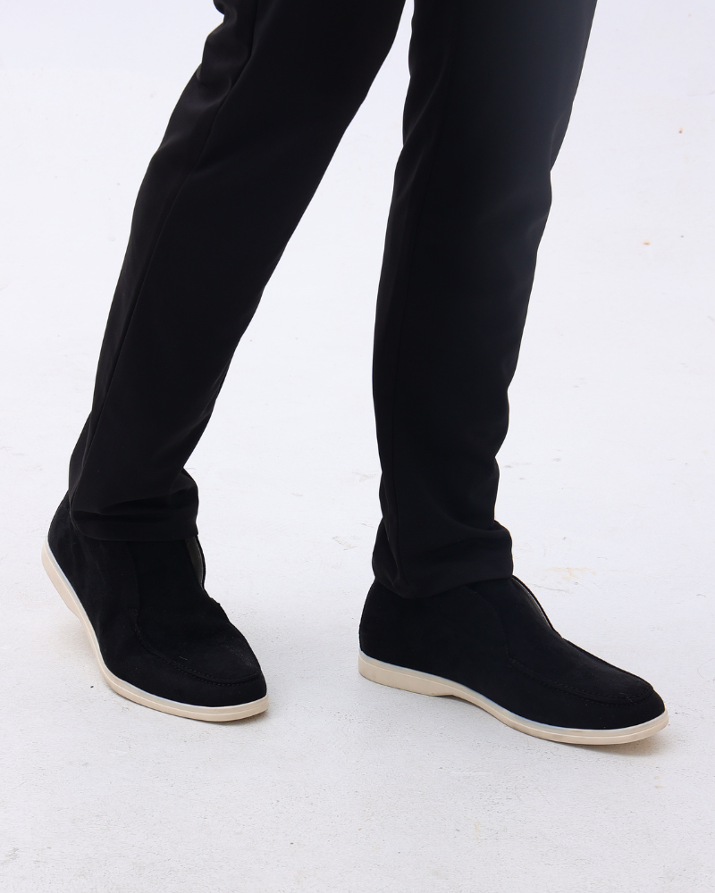 Carter | Old Money High Suede Loafers
