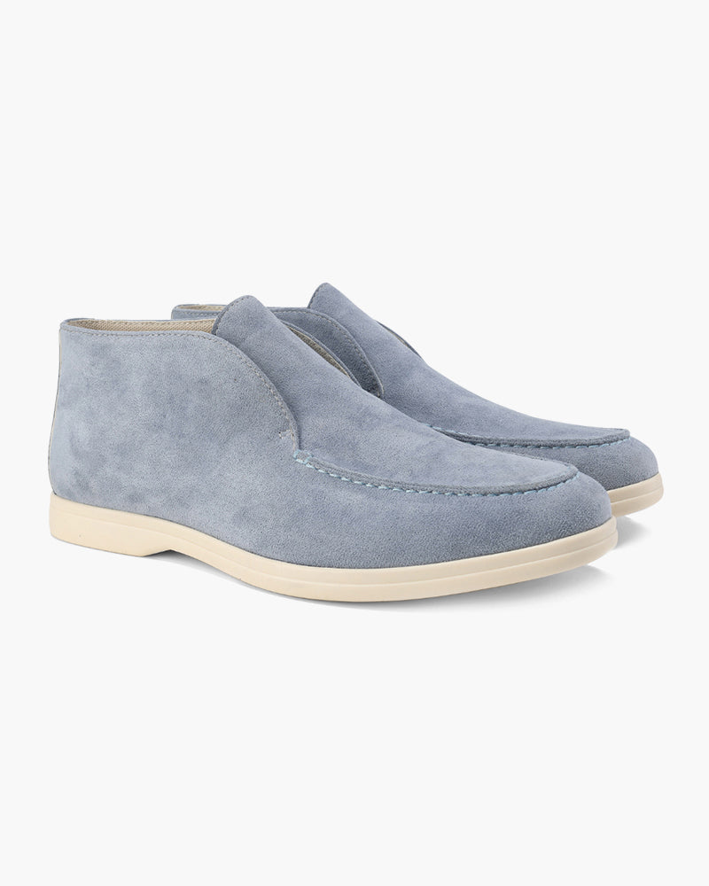 Carter | Old Money High Suede Loafers