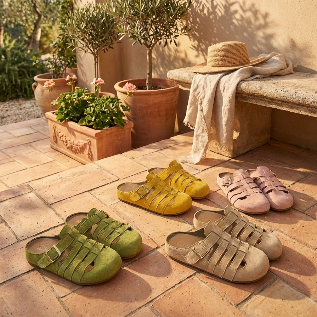 Eva | Comfortable Slip-On Mule Sandals