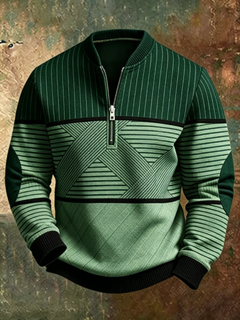 Frank | Pull pour homme à demi-zip