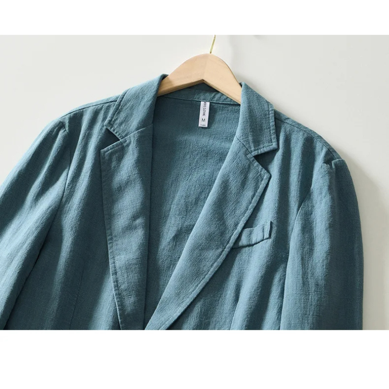 Abraham |  Cotton-Linen Blazer