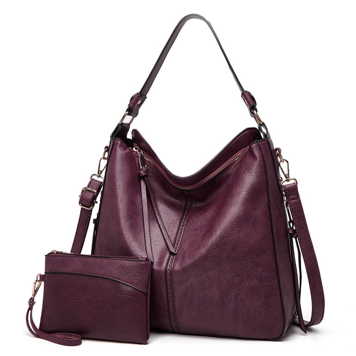 Clara | Luxury Leather  Handbag + FREE Pouch Wallet