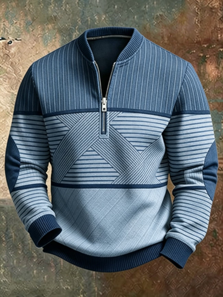 Frank | Pull pour homme à demi-zip