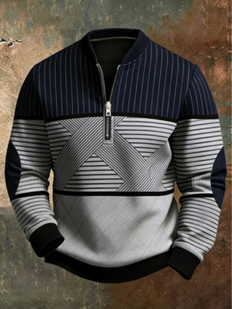 Frank | Pull pour homme à demi-zip