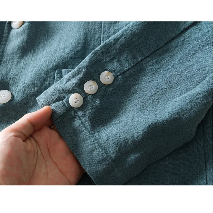 Abraham |  Cotton-Linen Blazer