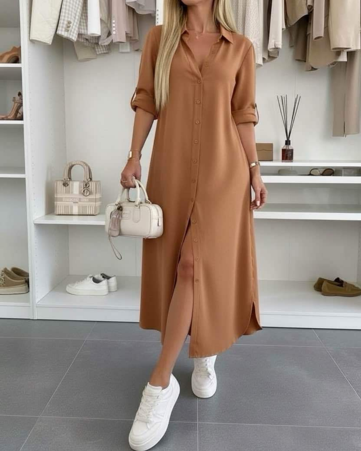 Brenda | Oversized Shirt Dress