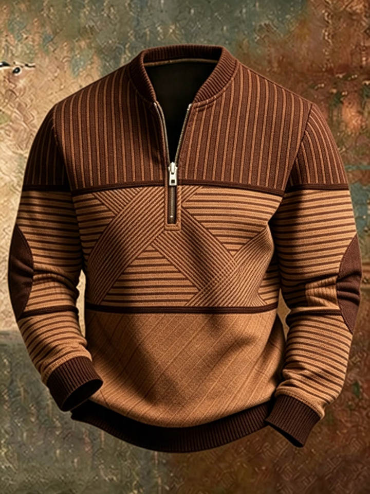 Frank | Pull pour homme à demi-zip