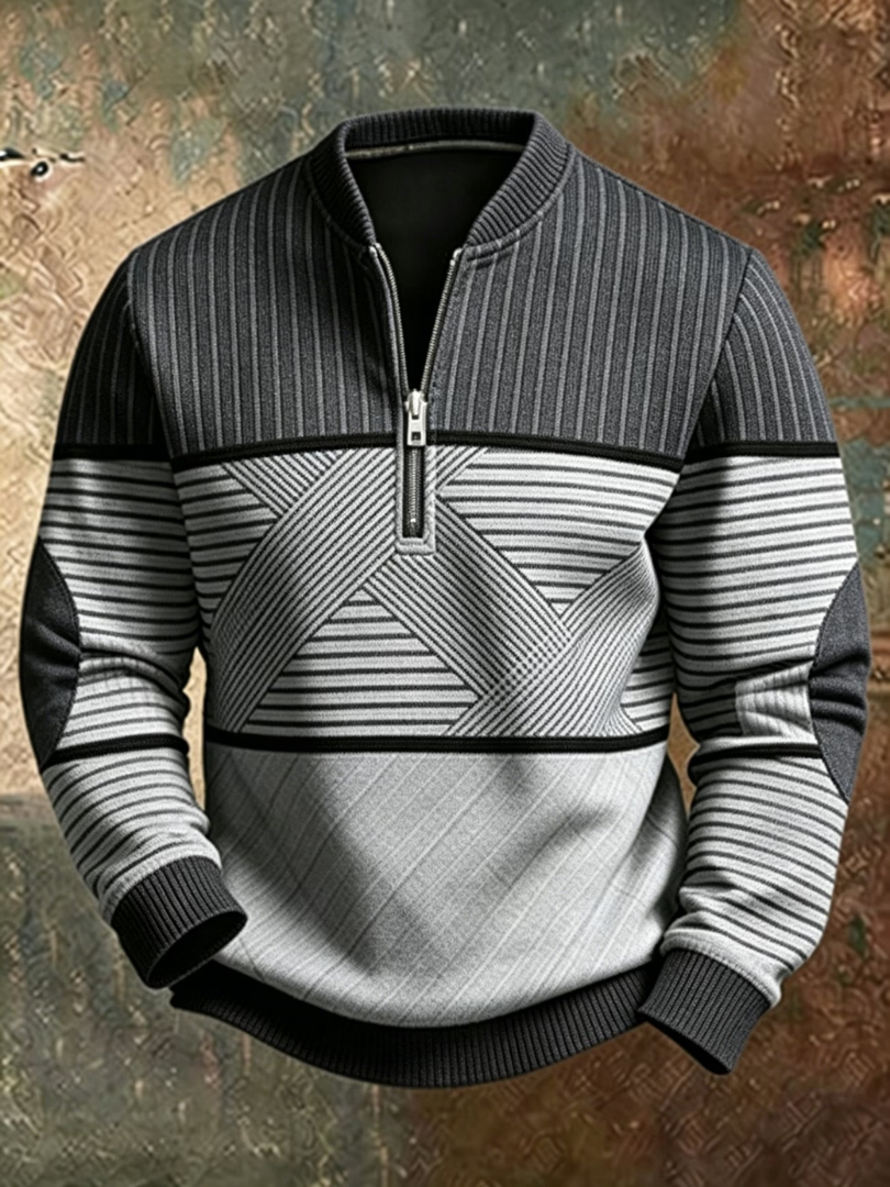 Frank | Pull pour homme à demi-zip