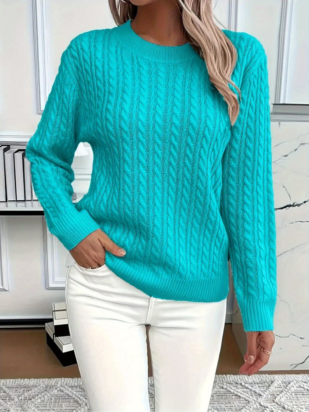 Palmira | Cozy Cable Knit Sweater