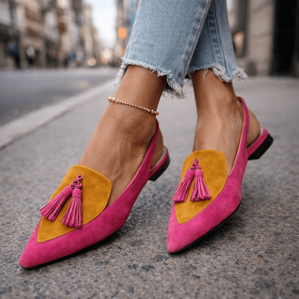 Gemma | Sandali con cinturini e nappine
