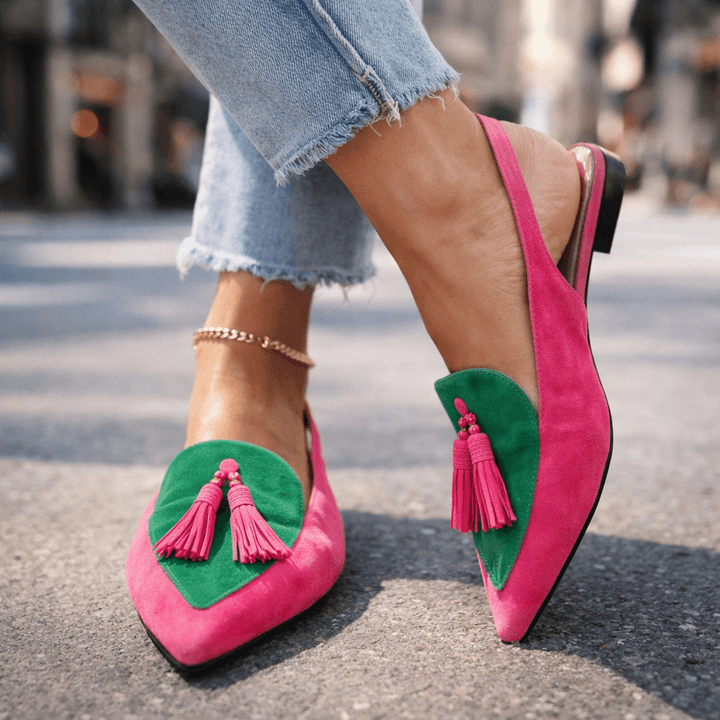 Gemma | Sandali con cinturini e nappine