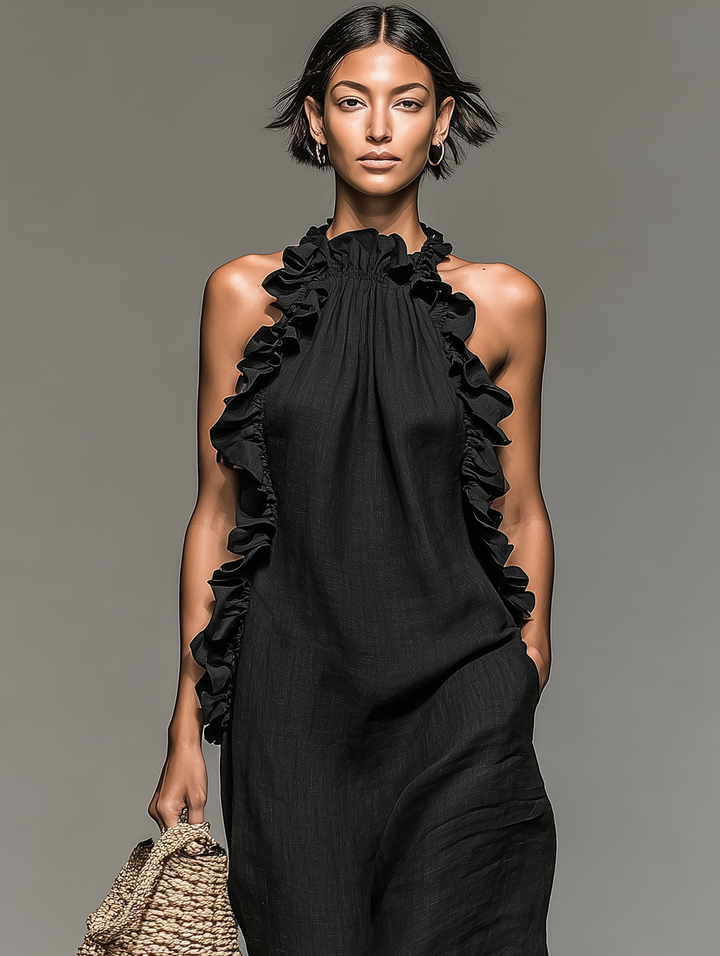 Marianna | Abito Maxi con Tasche