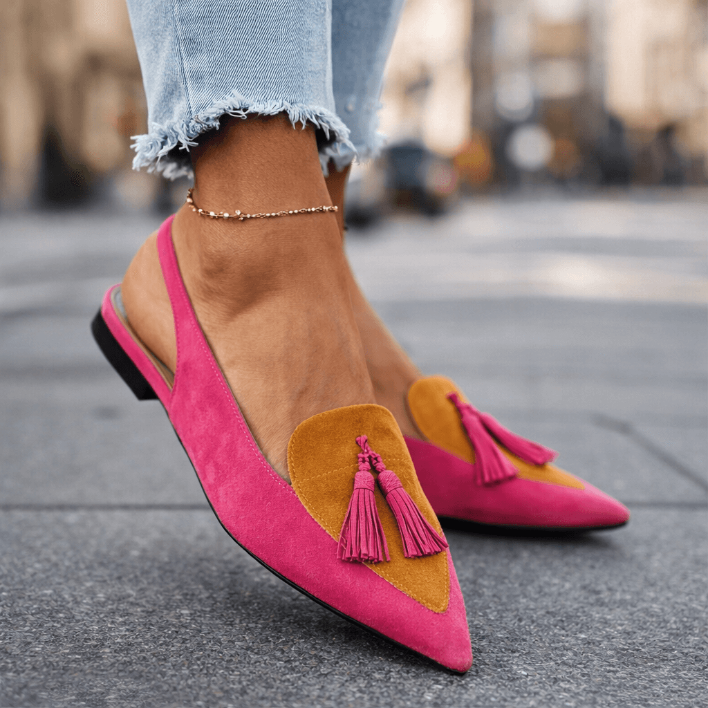 Gemma | Sandali con cinturini e nappine