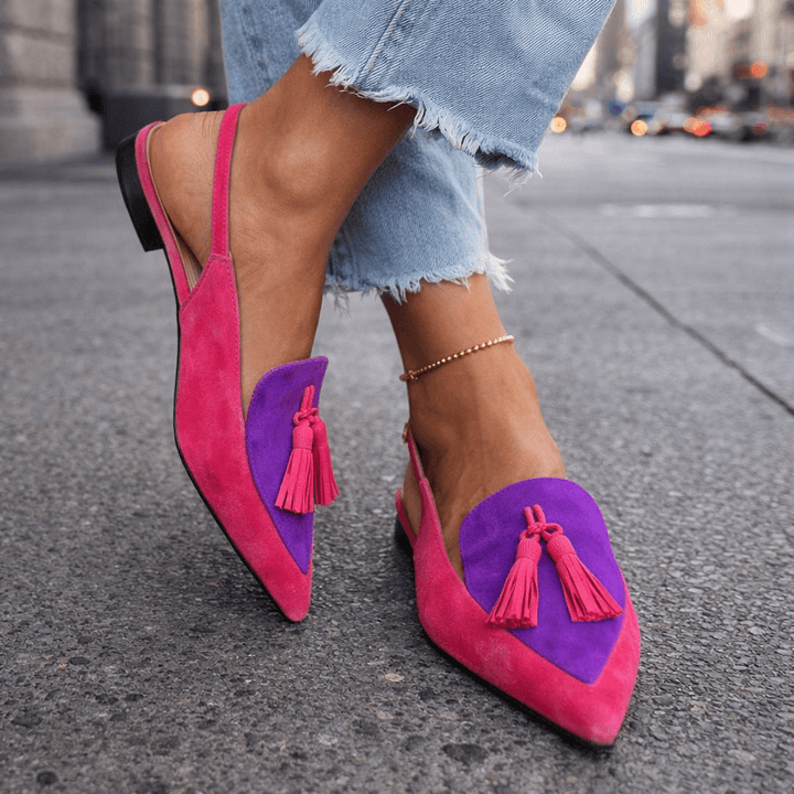 Gemma | Sandali con cinturini e nappine