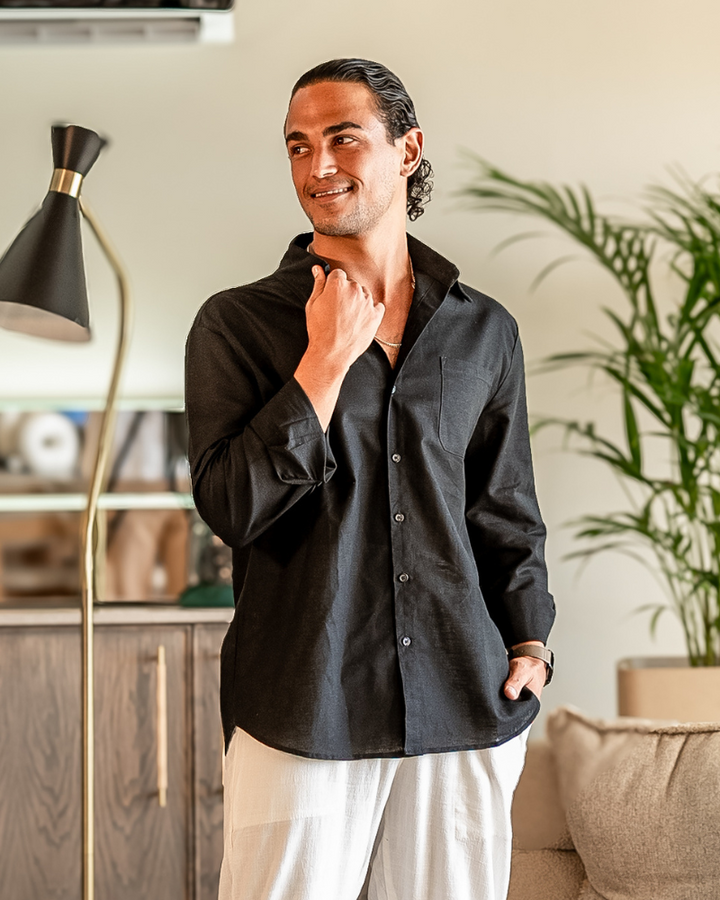 Attilio | 100% Linen Shirt
