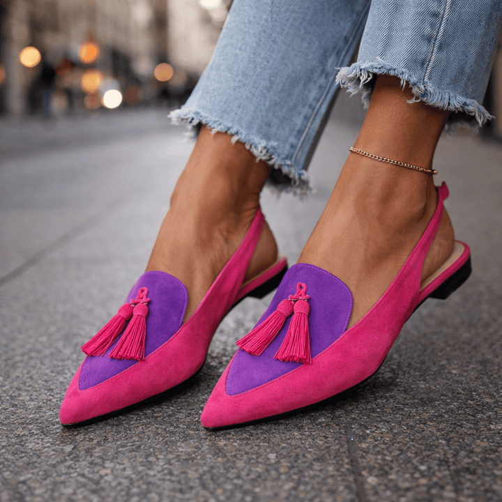 Gemma | Sandali con cinturini e nappine