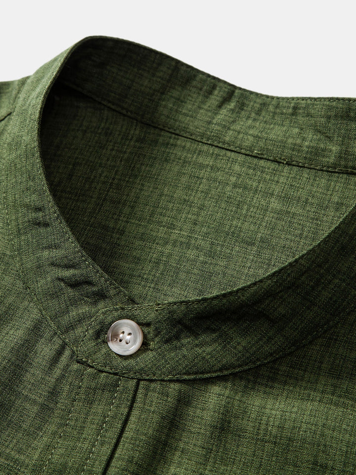 Diego | Camicia a maniche corte e pantaloni di lino
