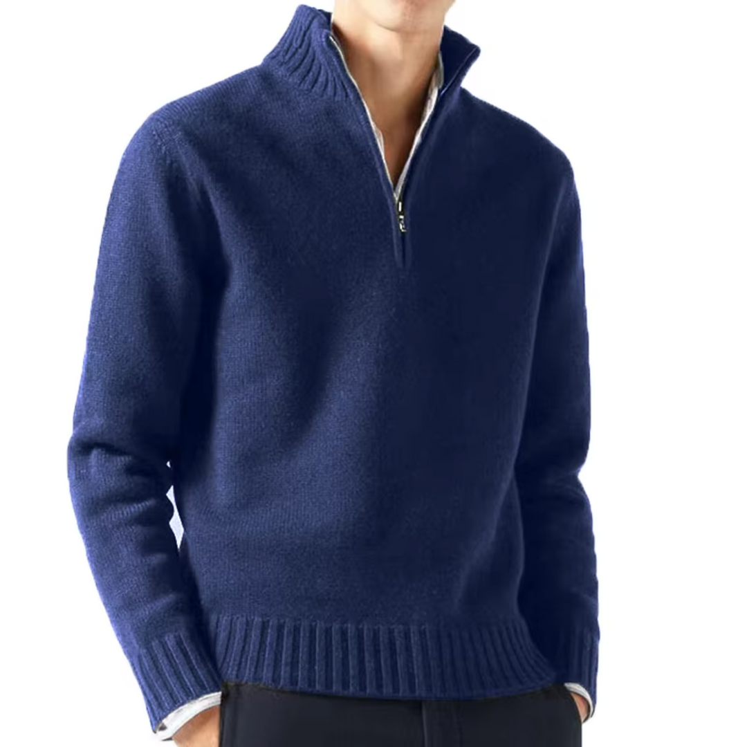 Leonardo| Pullover Mezza Zip