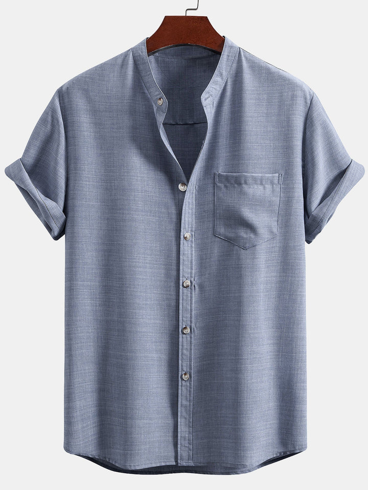 Diego | Camicia a maniche corte e pantaloni di lino