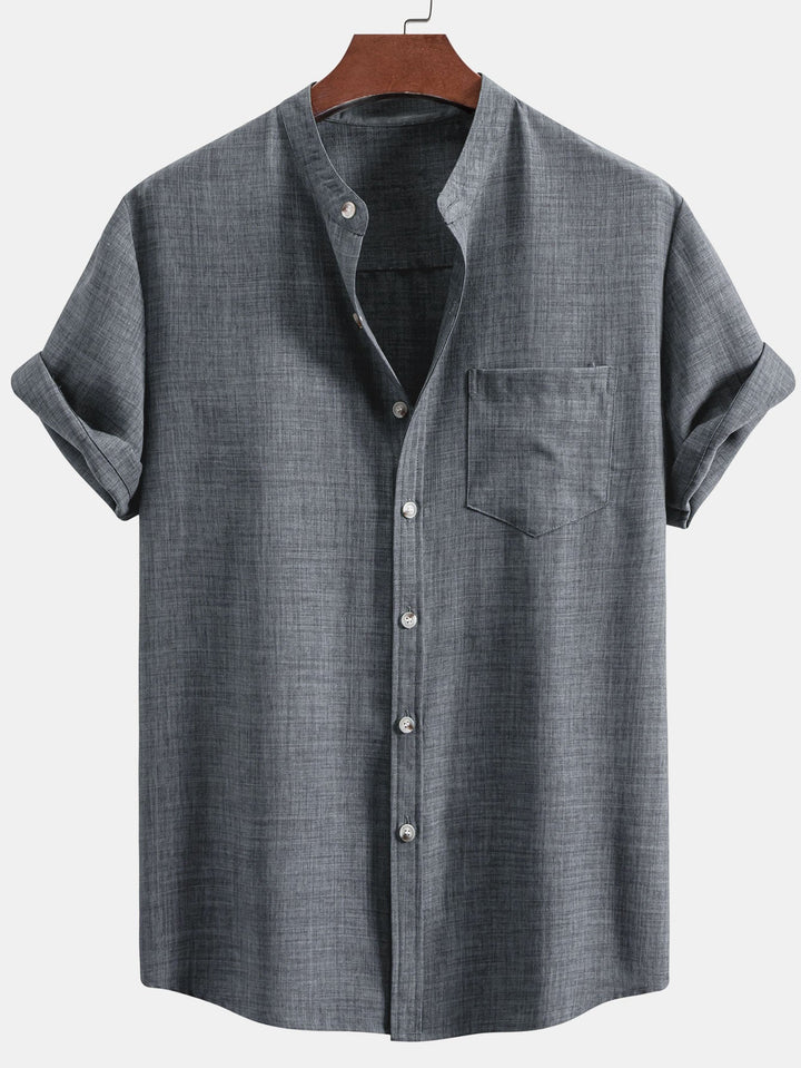 Diego | Camicia a maniche corte e pantaloni di lino