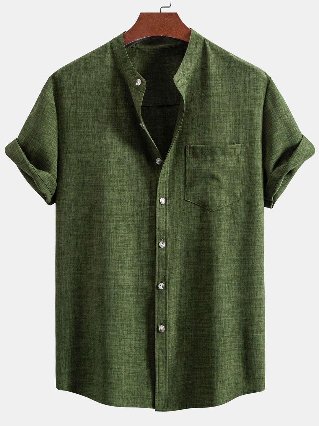 Diego | Camicia a maniche corte e pantaloni di lino