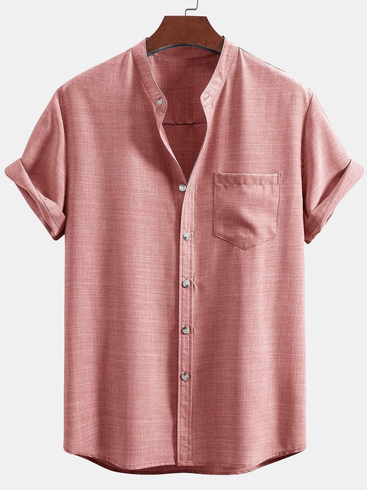 Diego | Camicia a maniche corte e pantaloni di lino