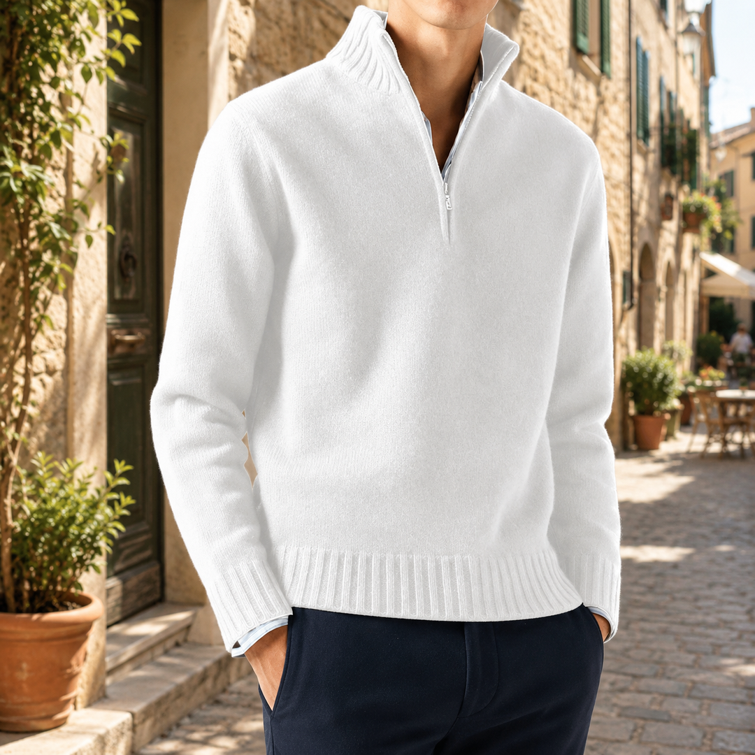 Leonardo| Pullover Mezza Zip
