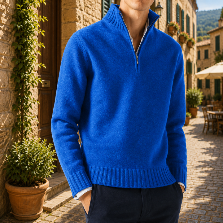 Leonardo| Pullover Mezza Zip