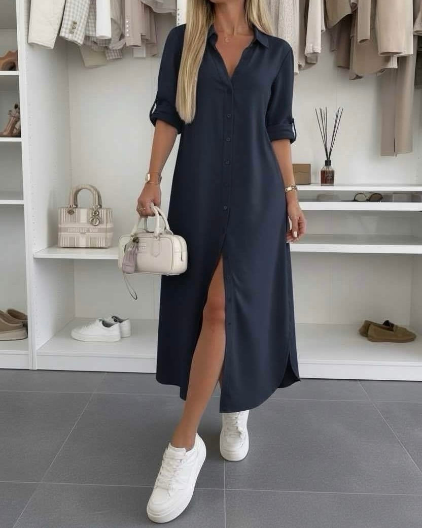 Brenda | Oversized Shirt Dress
