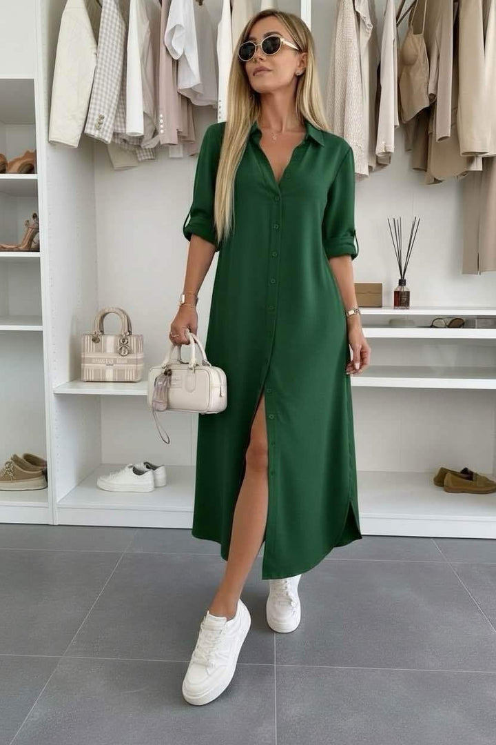 Brenda | Oversized Shirt Dress
