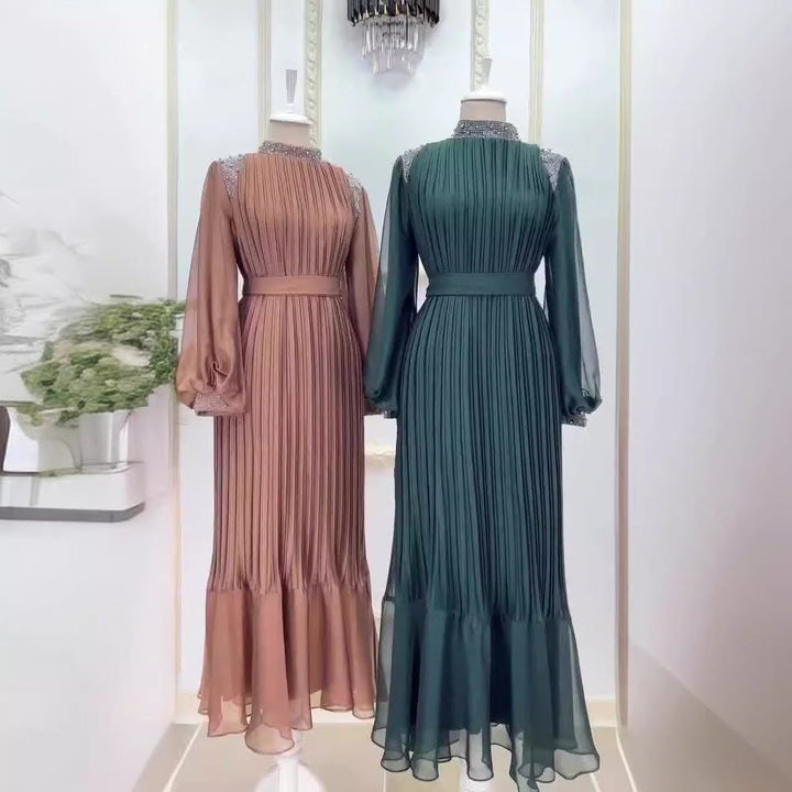 Monica | dress in lino