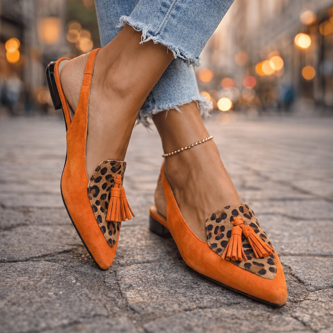 Gemma | Sandali con cinturini e nappine