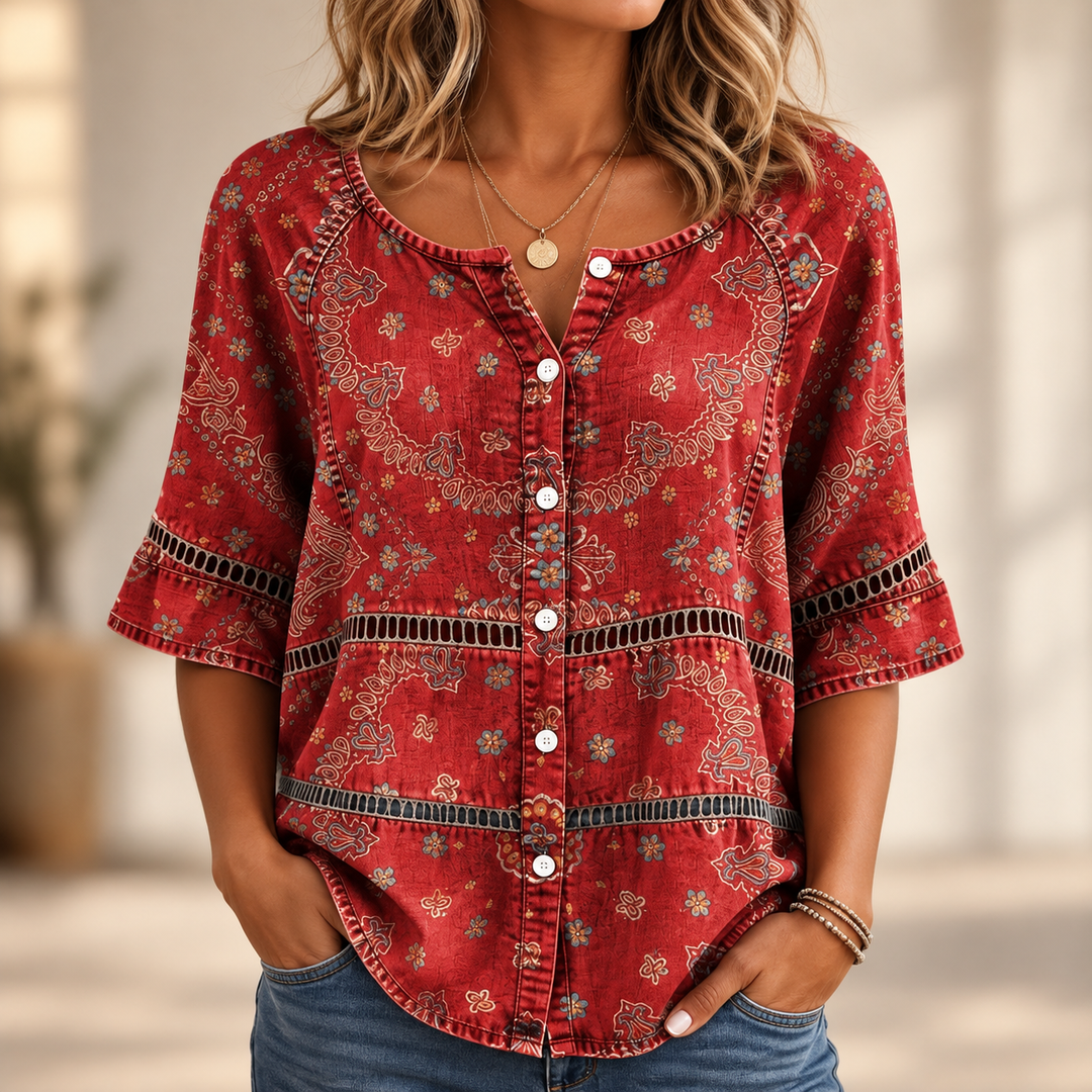laura | Ethnic Blouse