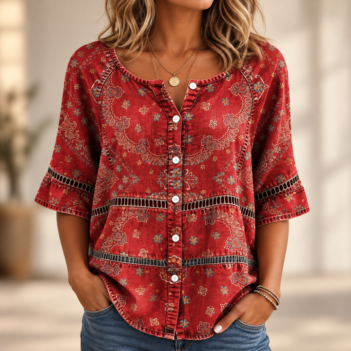 laura | Ethnic Blouse