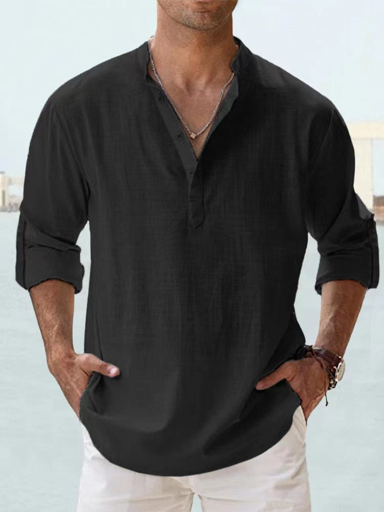 Niccolò | Camicia traspirante in lino