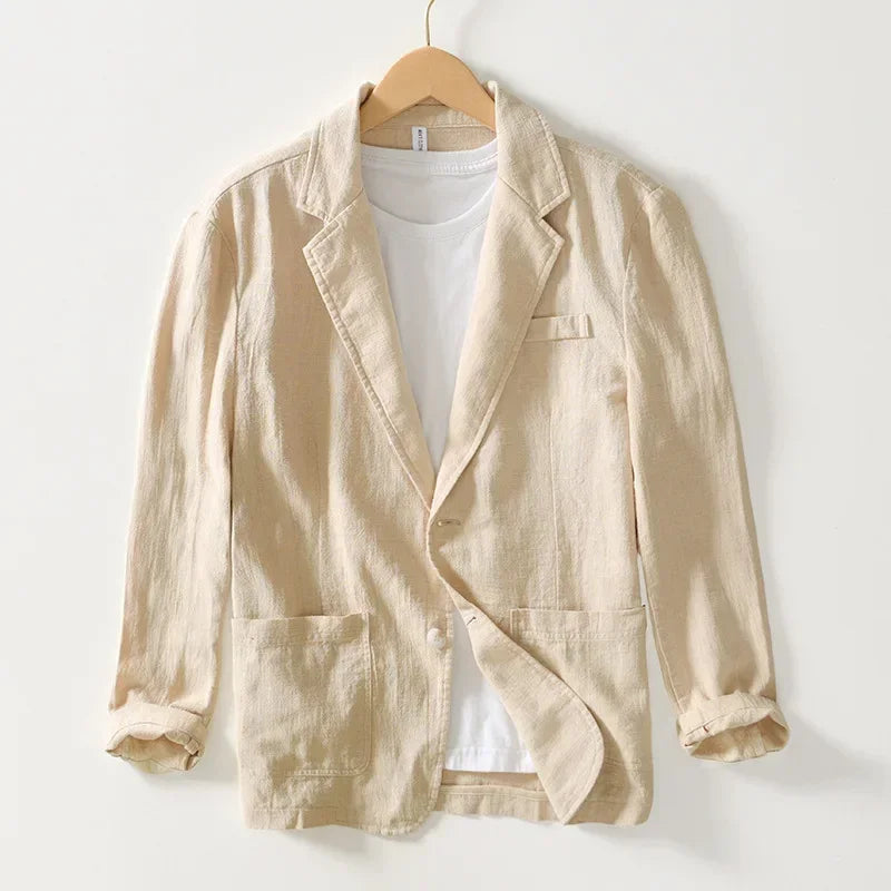 Abraham |  Cotton-Linen Blazer