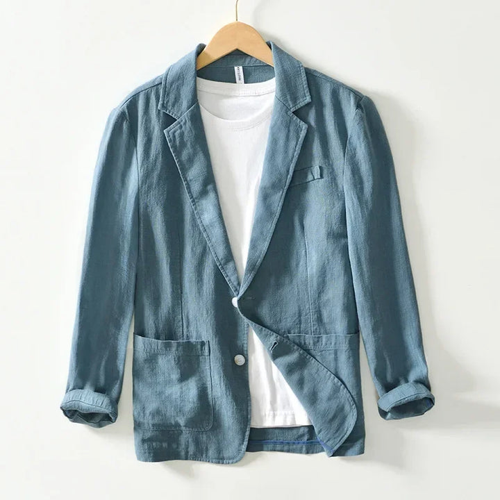 Abraham |  Cotton-Linen Blazer