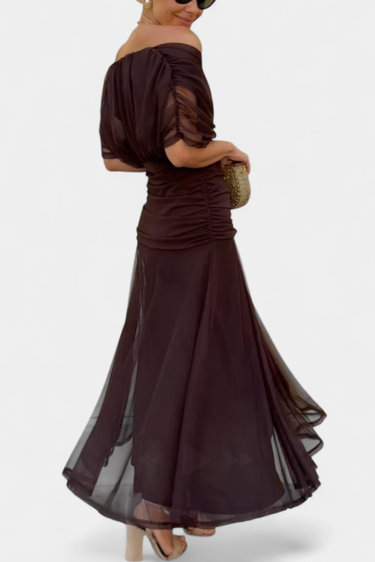 Margot | Draped wrap dress