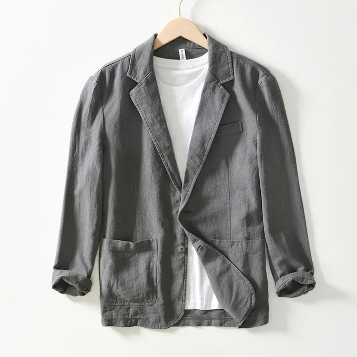 Abraham |  Cotton-Linen Blazer