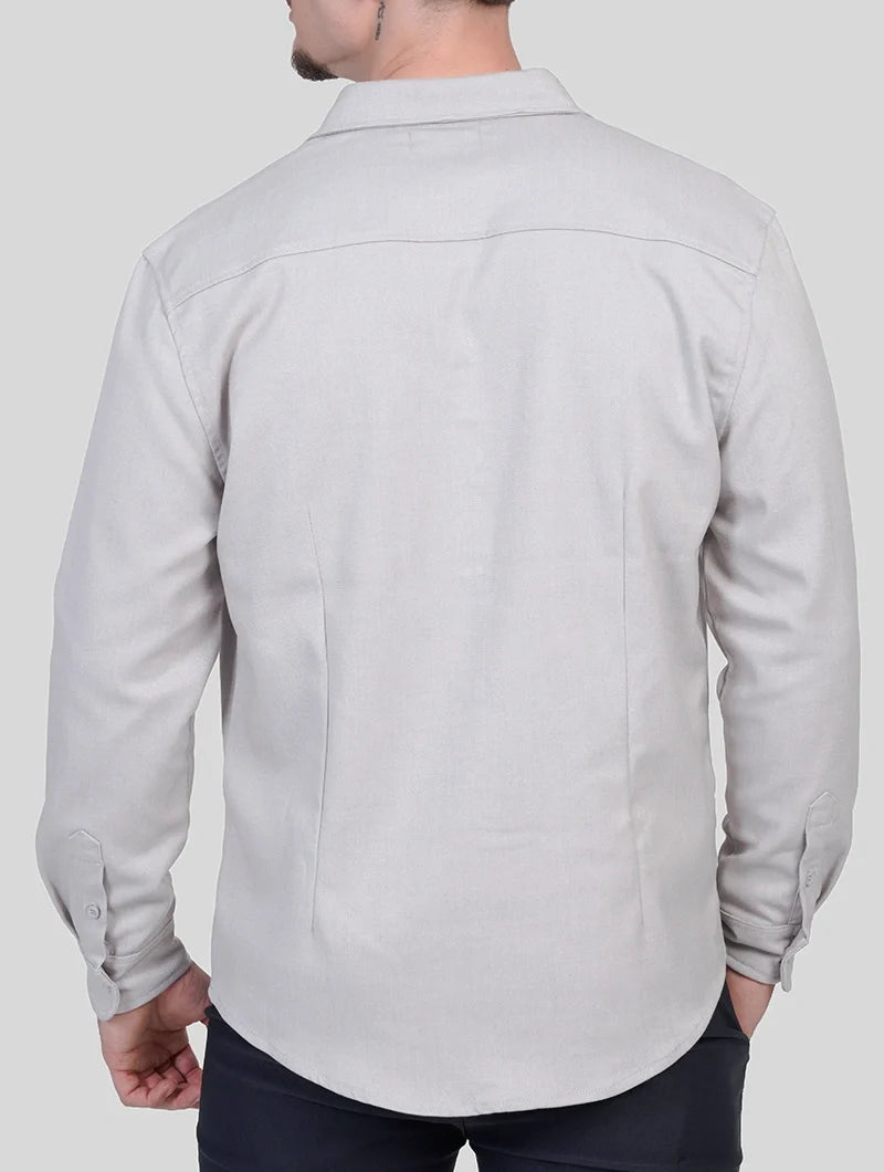 Nathan | Surchemise gris clair