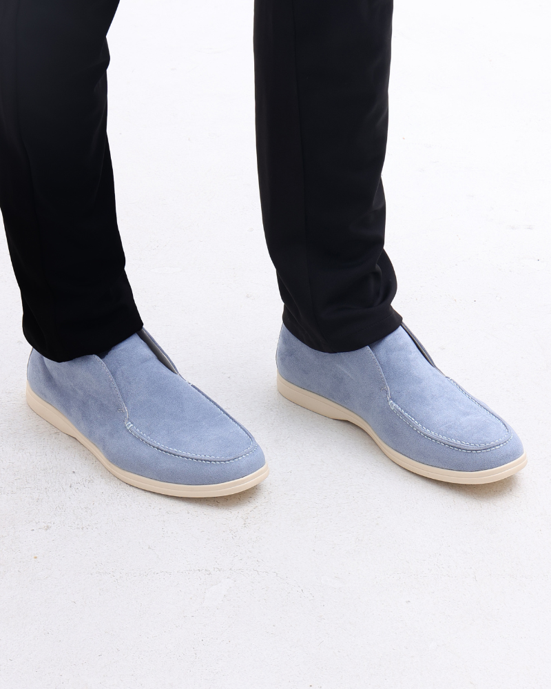 Carter | Old Money High Suede Loafers