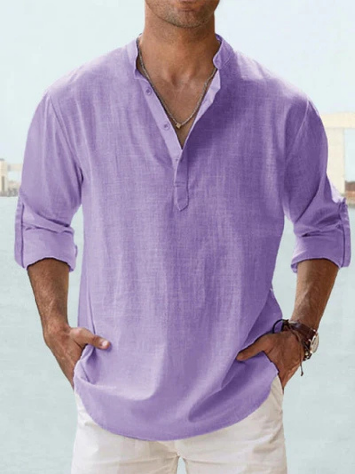 Niccolò | Camicia traspirante in lino