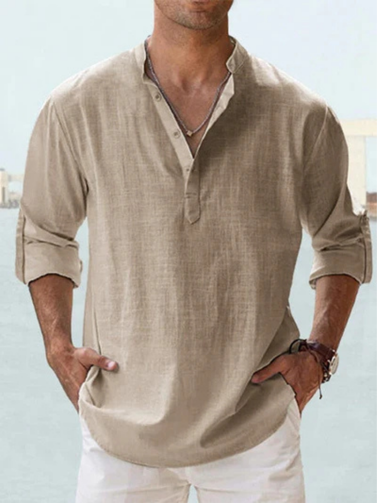Niccolò | Camicia traspirante in lino