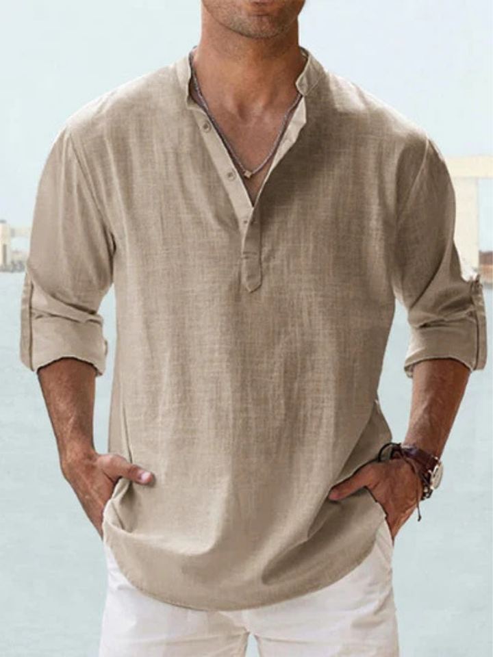 Niccolò | Camicia traspirante in lino