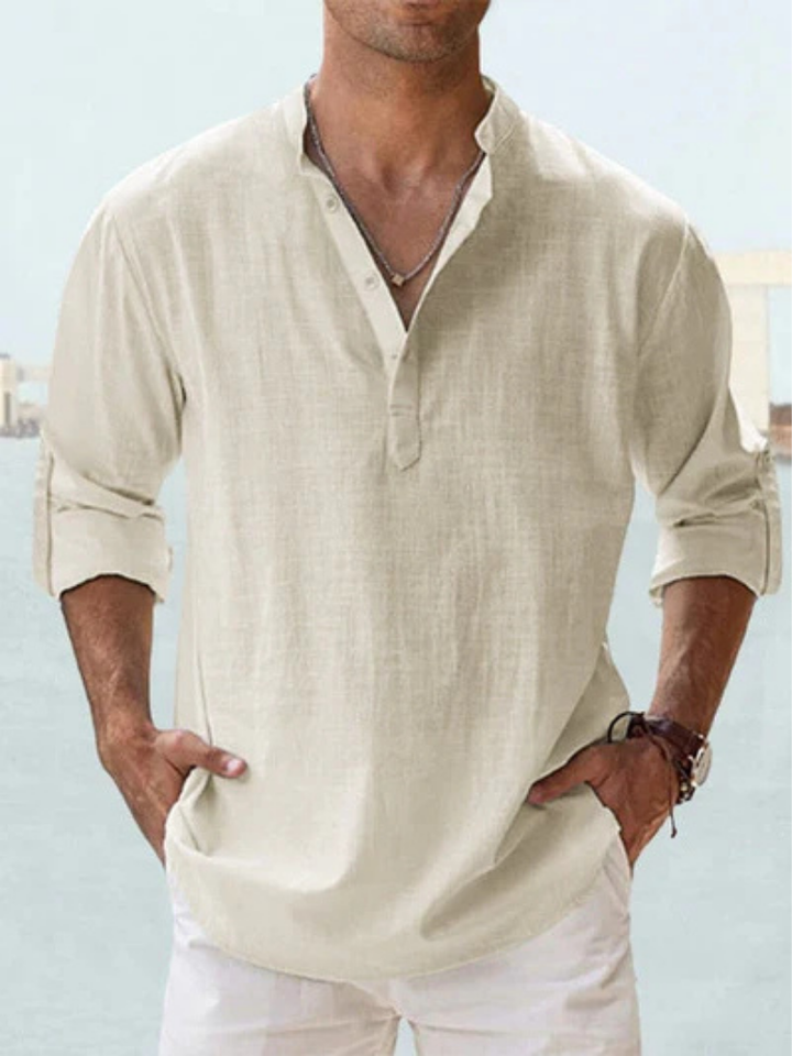 Niccolò | Camicia traspirante in lino