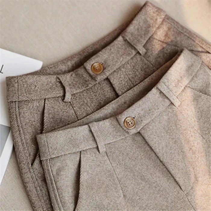 Oliver | Elegant Pure Wool Tailored Trousers