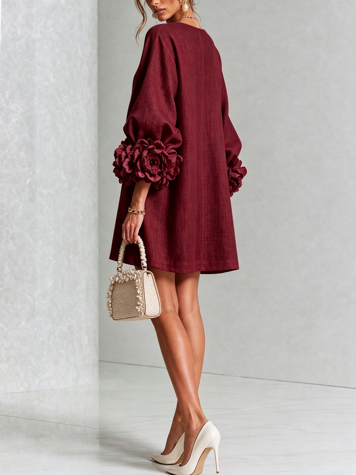 Simona |  Button-Down Mini Dress