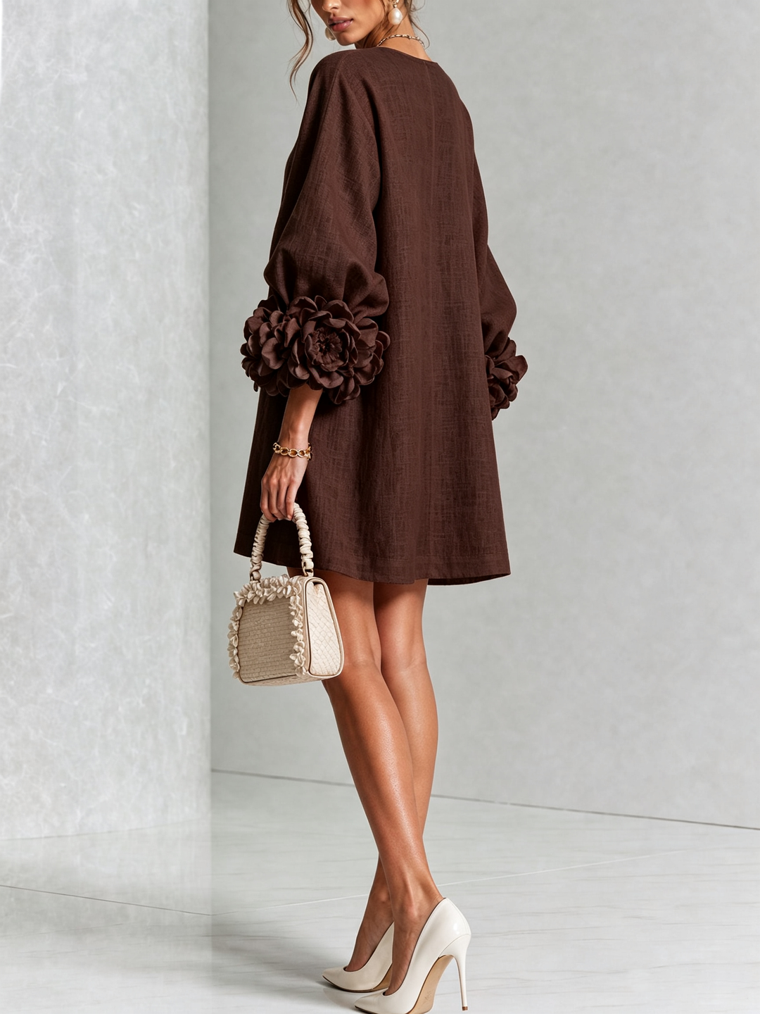 Simona |  Button-Down Mini Dress